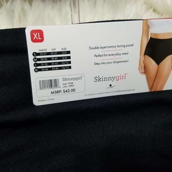 Skinnygirl 3 Shaping Seamless Briefs Double Layer - Picture 8 of 13